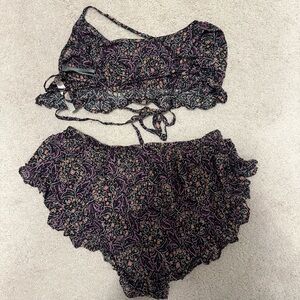 By Anthropologie 2 piece lounge sleep set Small